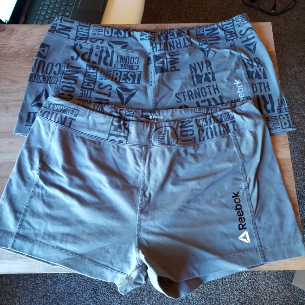Reebok Crossfit Spandex Shorts - L (2pairs)